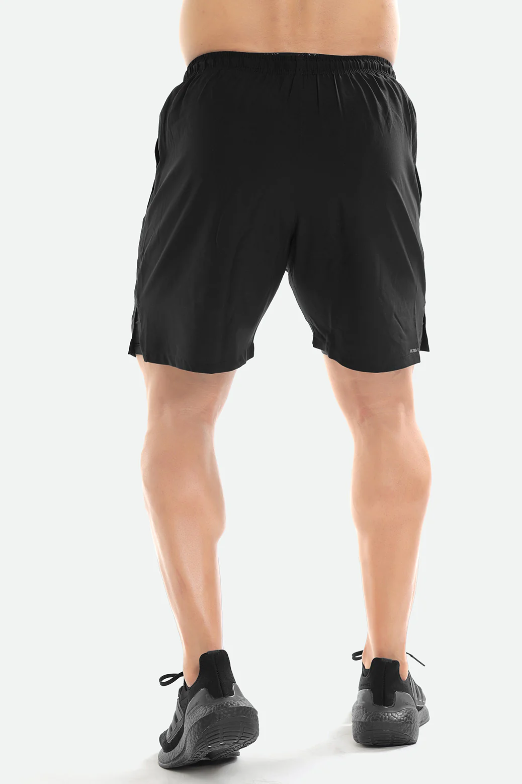 2 in 1 Compression Shorts Black - Image 5