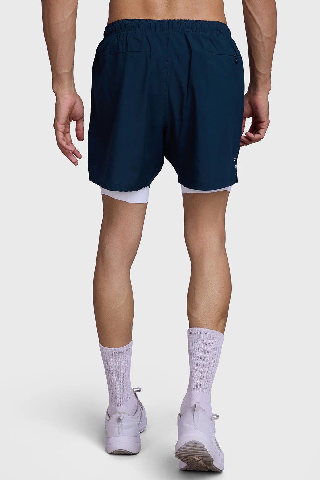 2 in 1 Laser Shorts Pine Green - Image 7