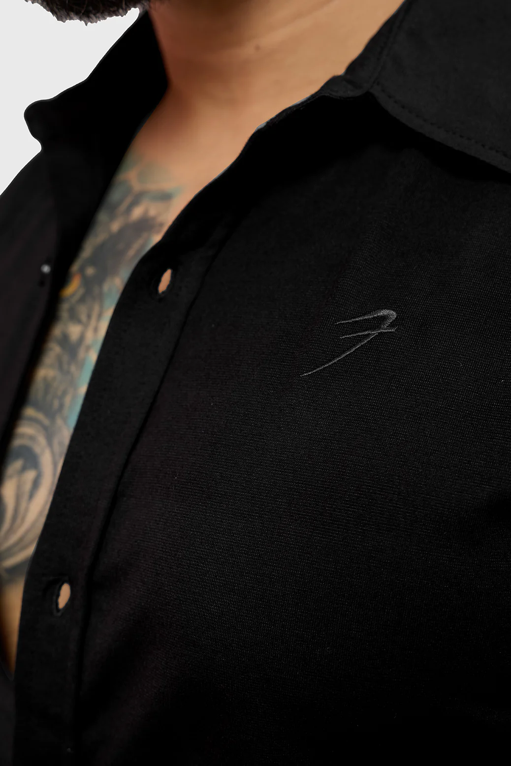 Aero Fullsleeves Shirt Black - Image 4