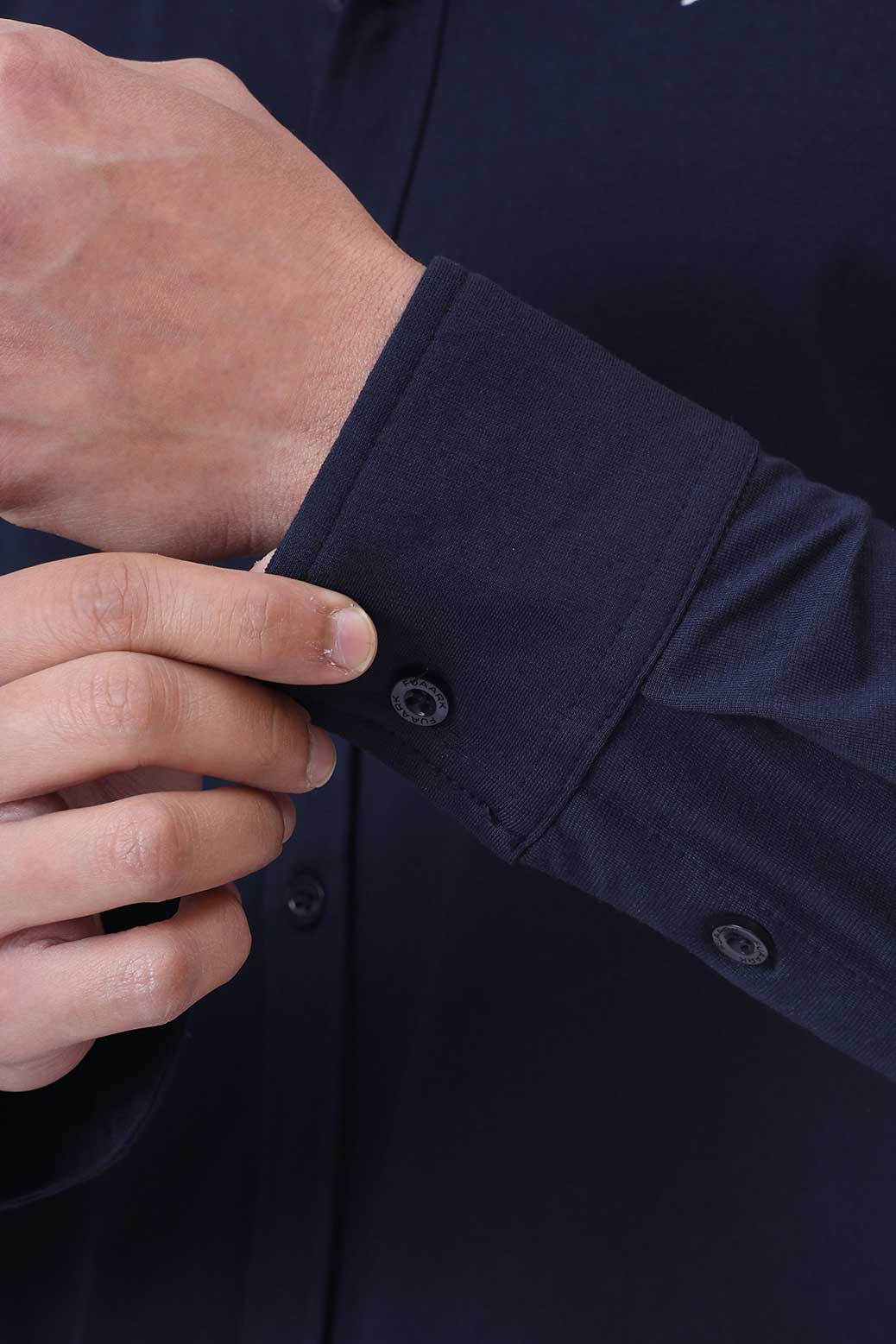 Aero Fullsleeves Shirt Navy - Image 5