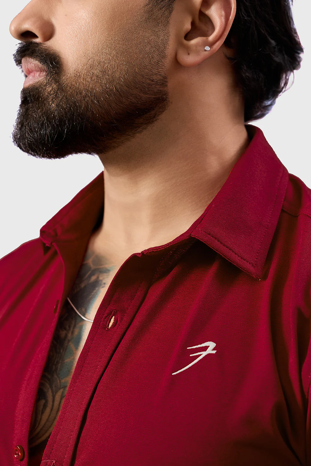 Aero Shirt Deep Red - Image 4