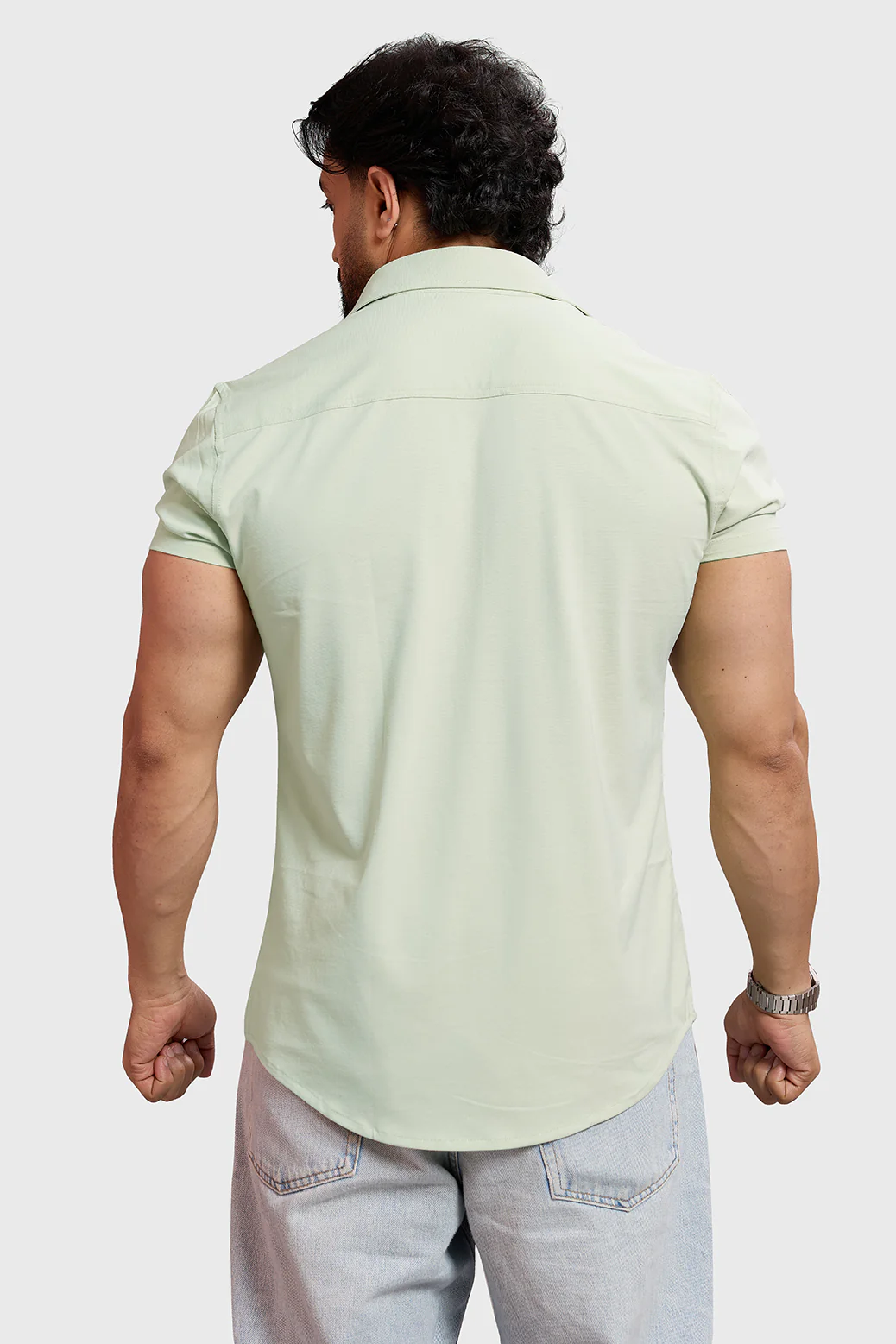 Aero Shirt Light Green - Image 6