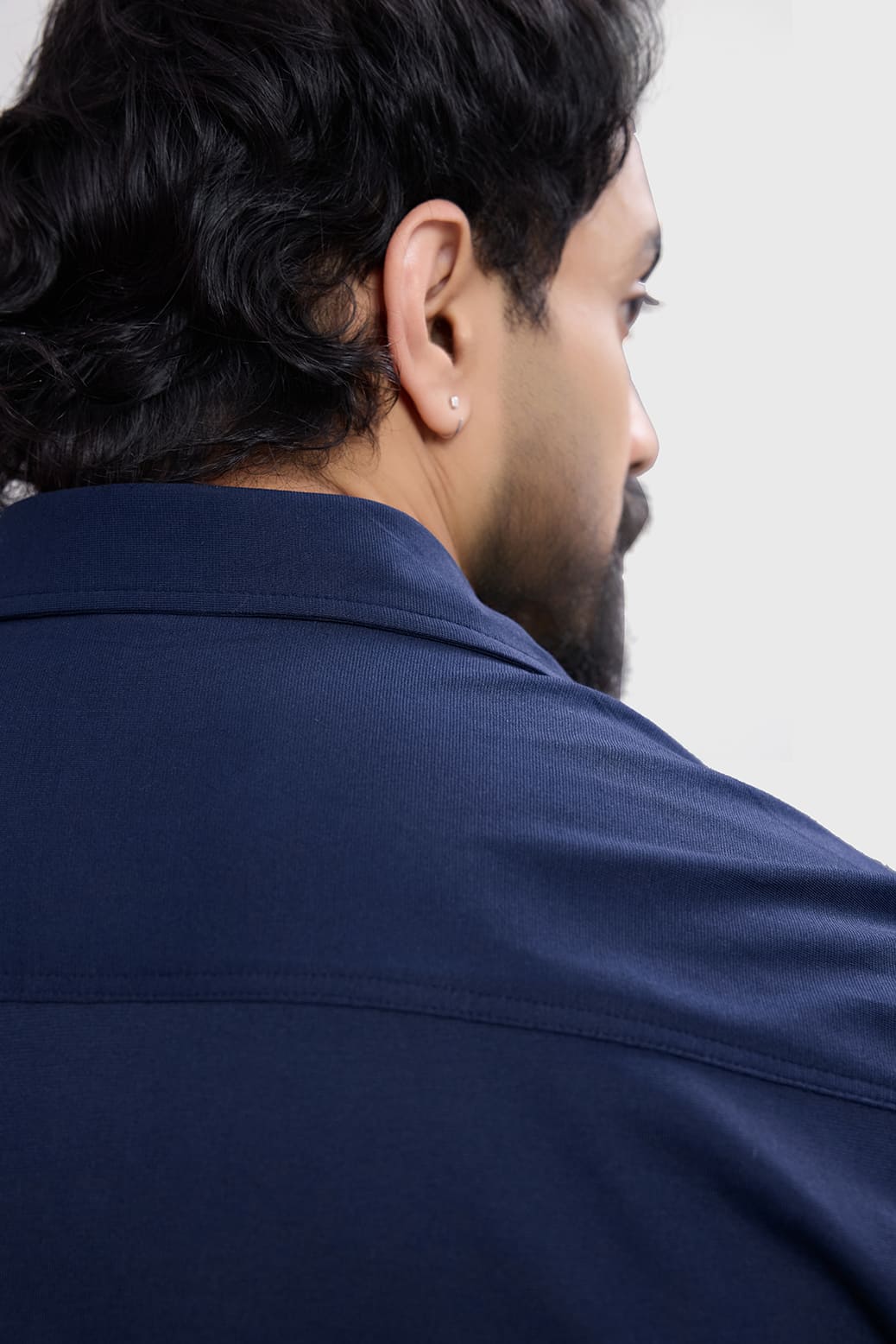 Aero Shirt Navy - Image 5