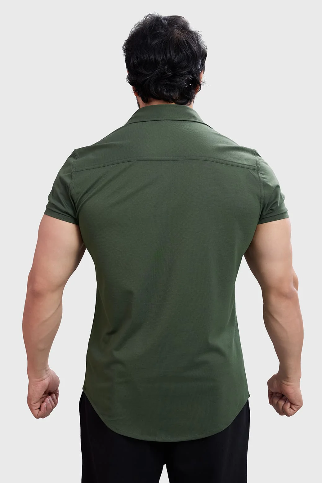 Aero Shirt Olive - Image 6
