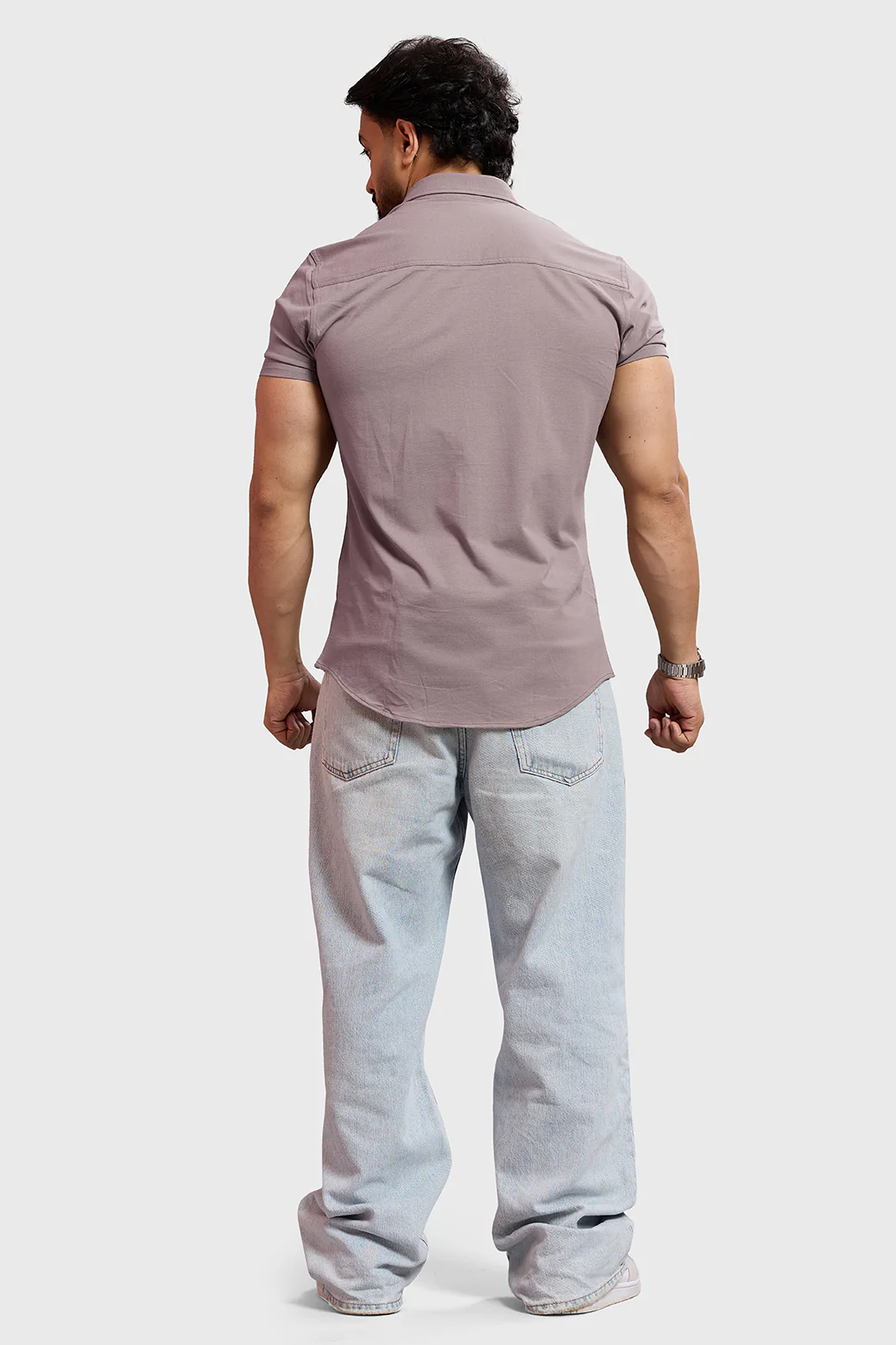 Aero Shirt Pastel Brown - Image 7