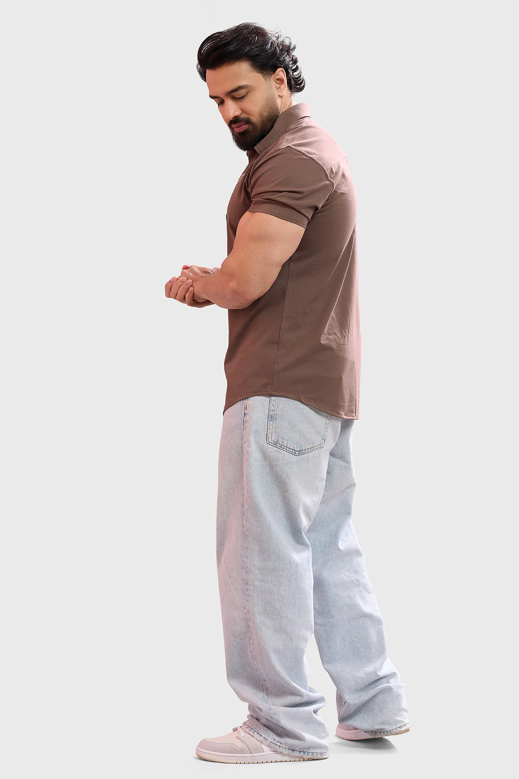 Aero Shirt Mocha - Image 6