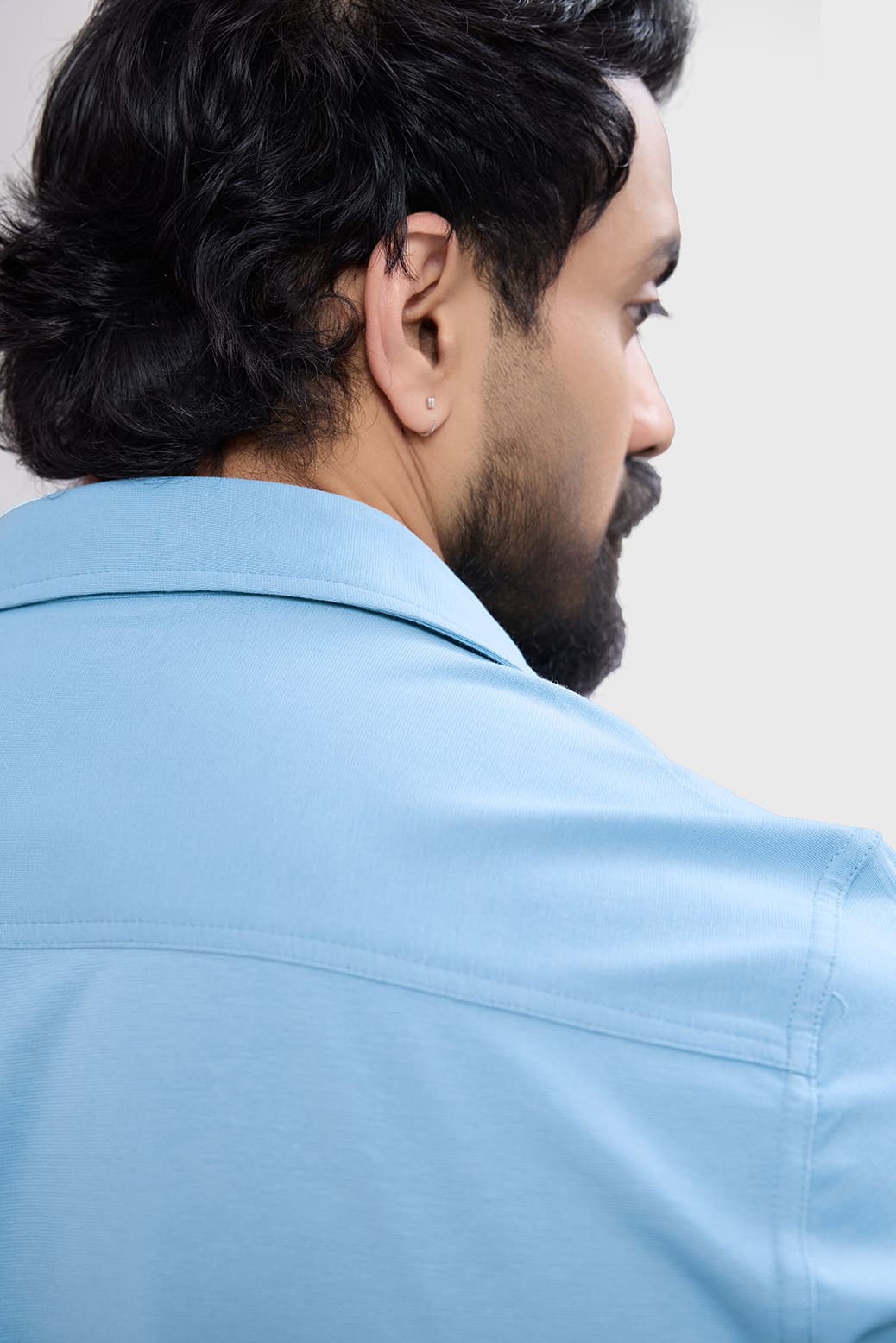 Aero Shirt Stone Blue - Image 3