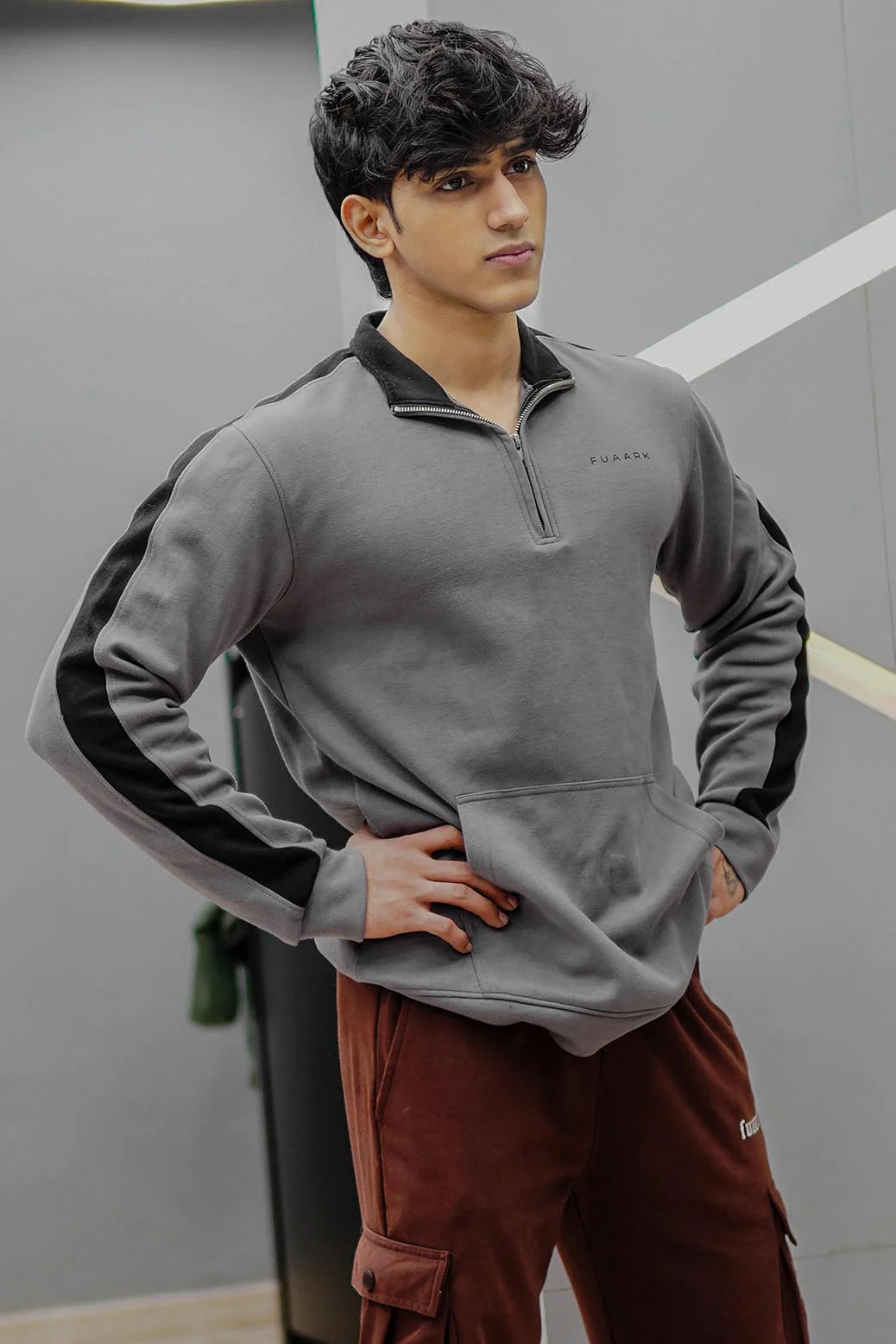 Alpine Pullover Grey - Image 2