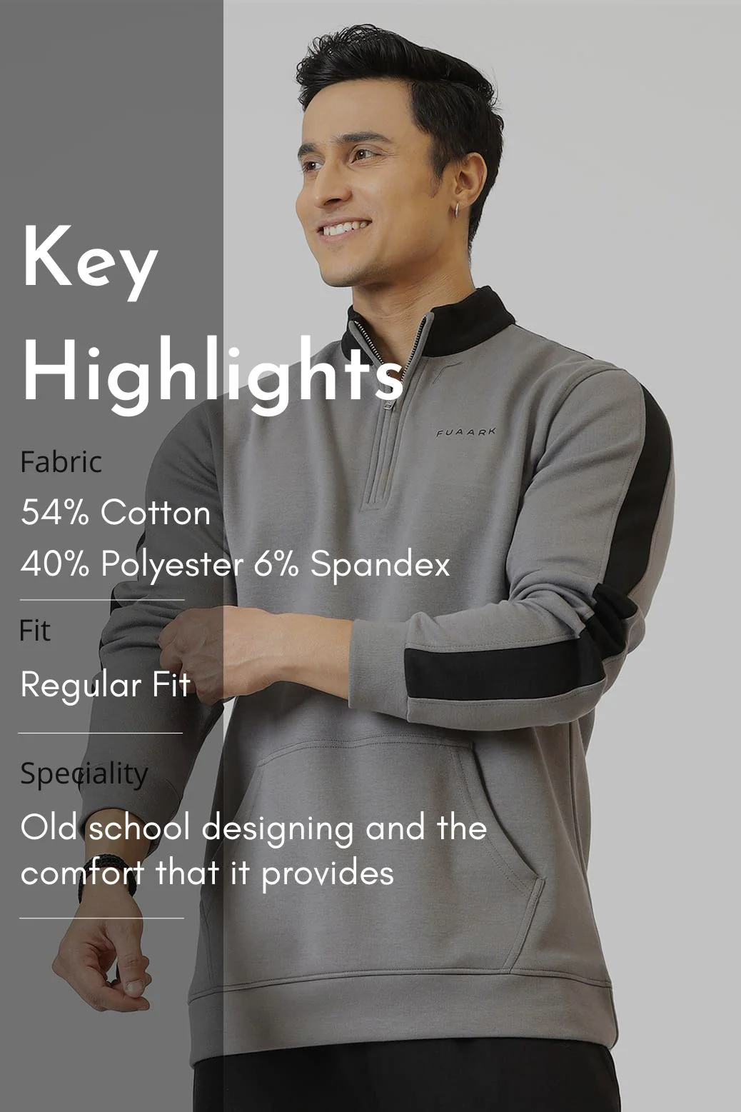 Alpine Pullover Grey - Image 9