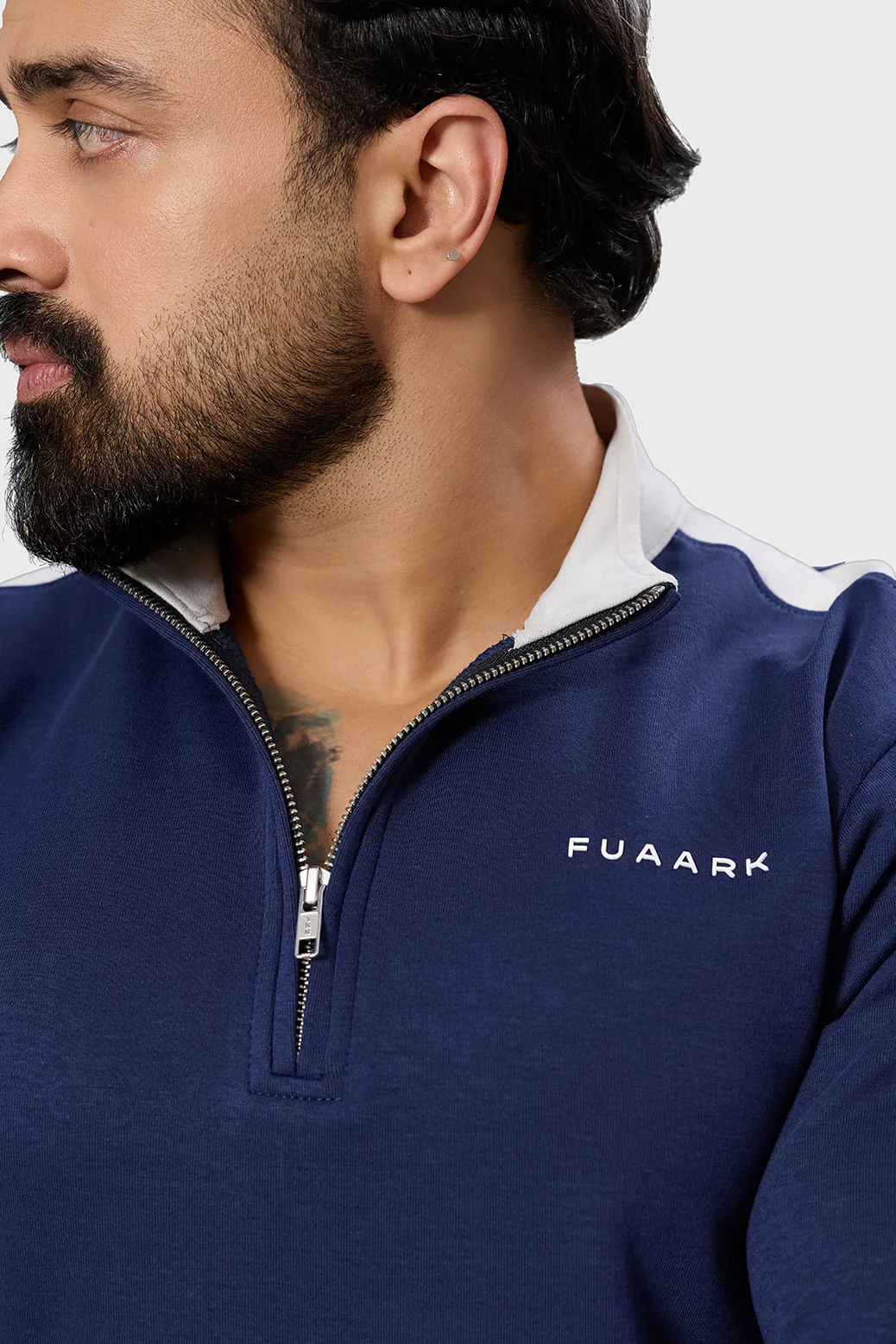 Alpine Pullover Navy/White - Image 4