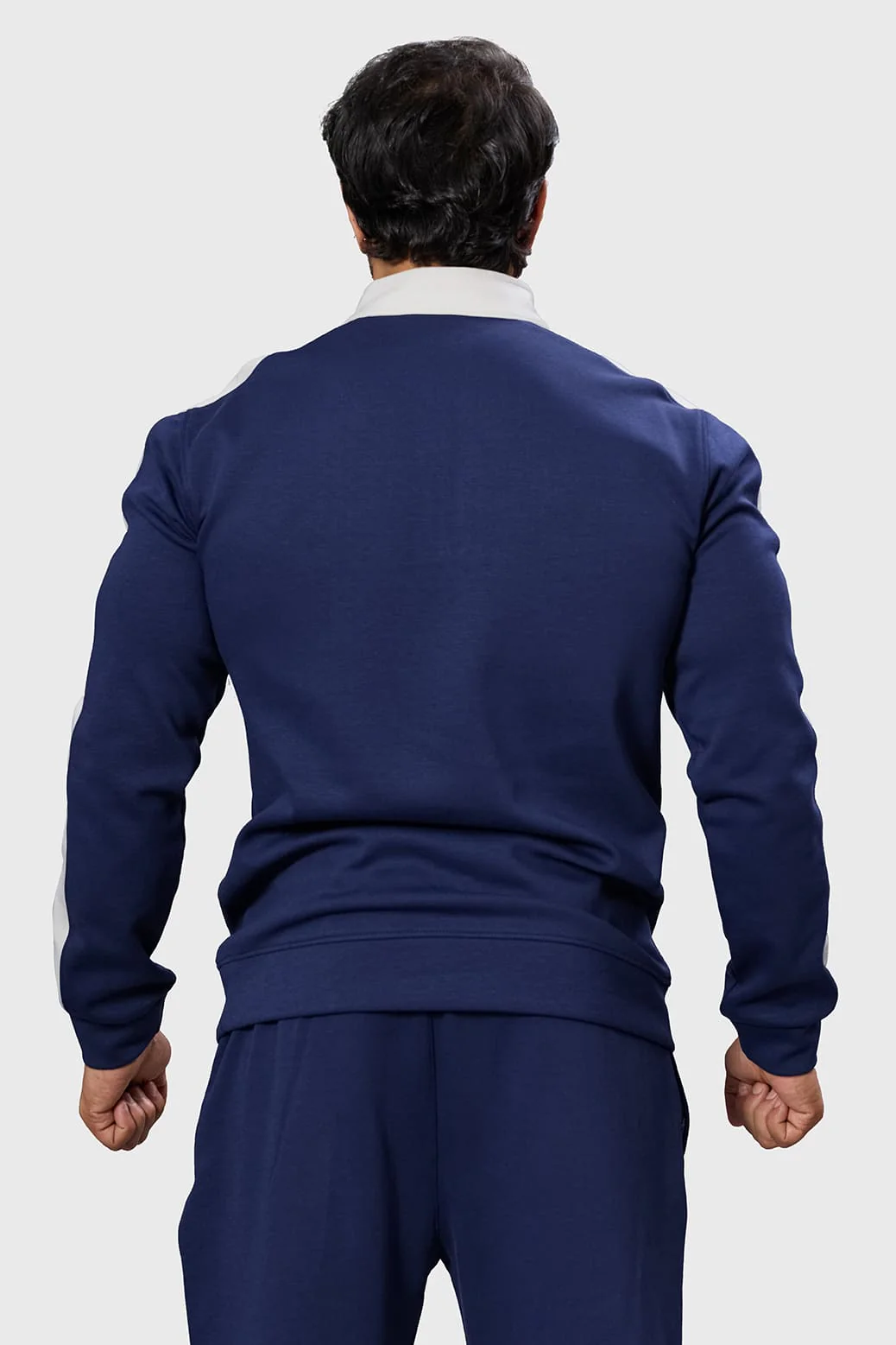 Alpine Pullover Navy/White - Image 7