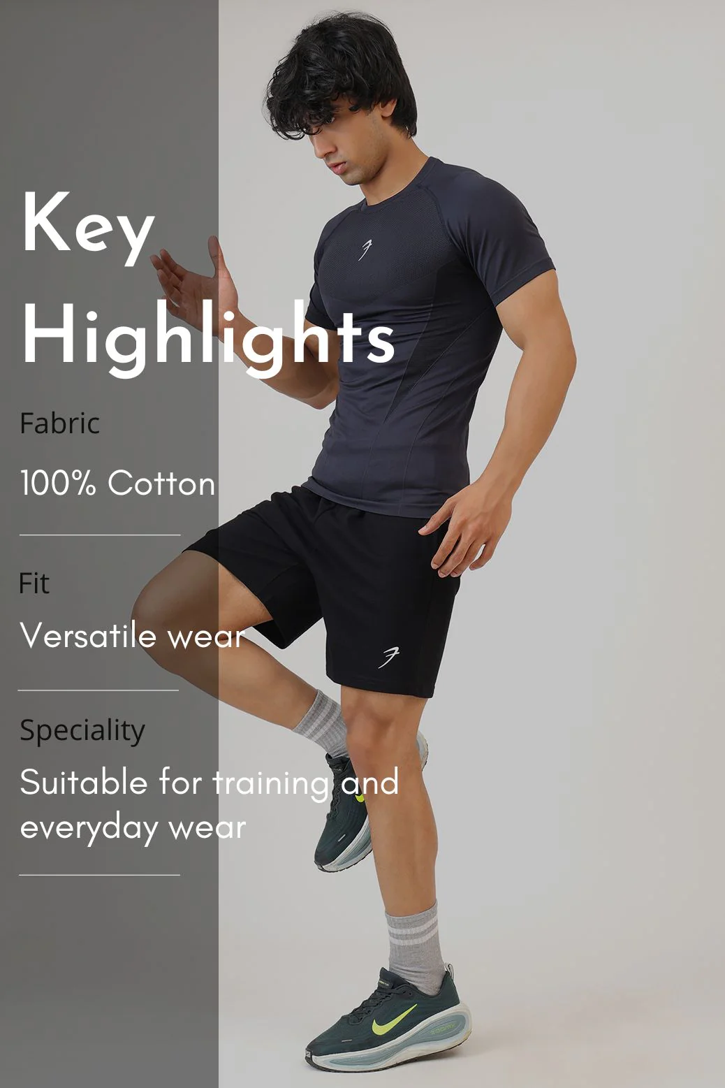 Apex Shorts Black - Image 7