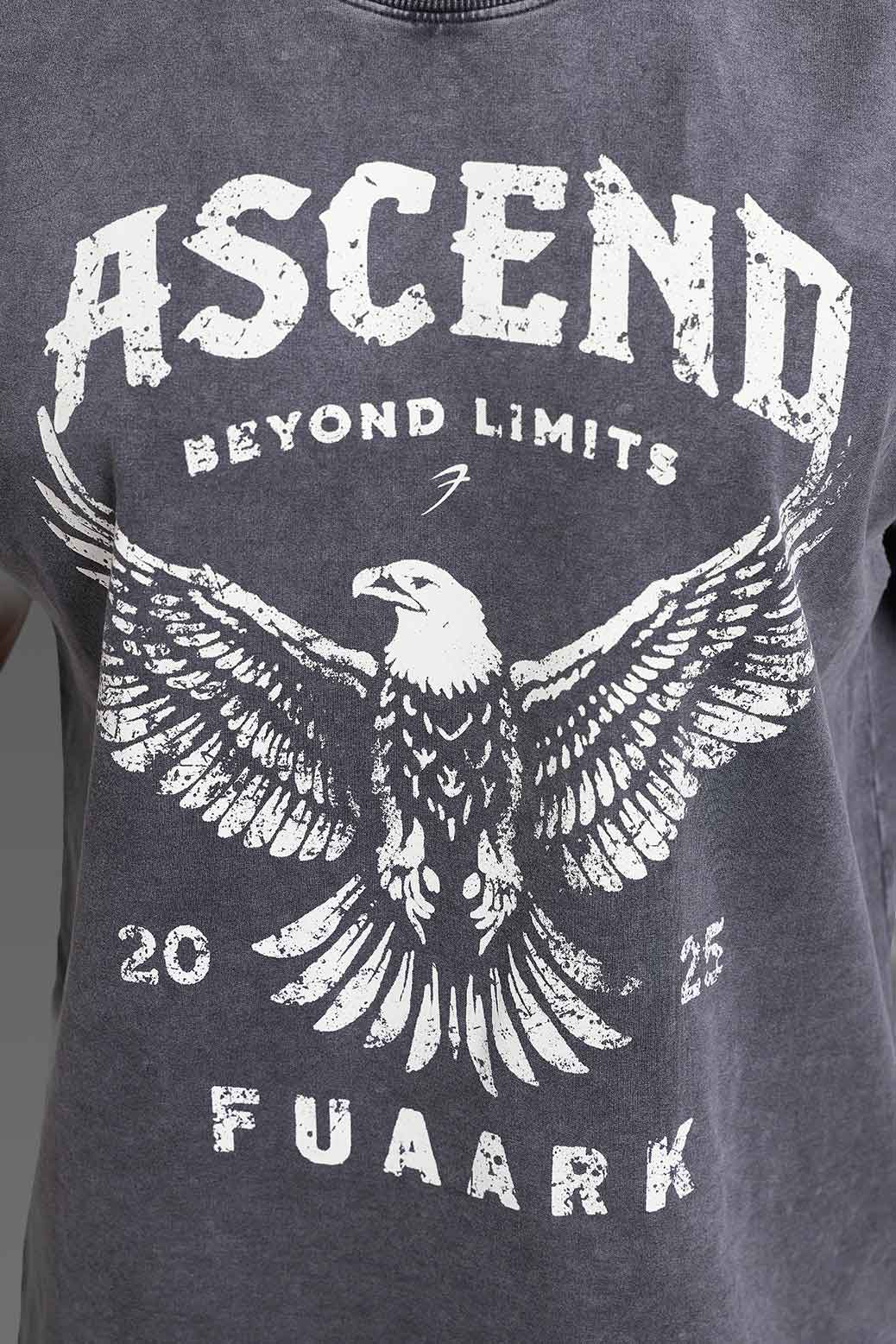 Ascend Washed Capsleeve Tank Dark Grey - Image 4