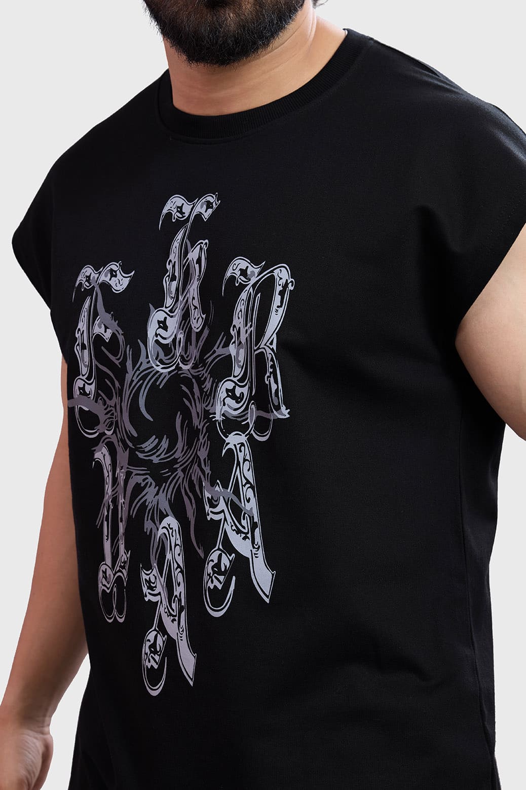 Ash Capsleeves Tank Black - Image 5