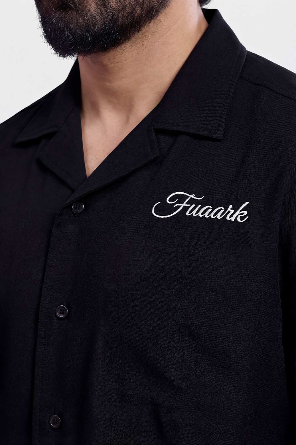 Ashline Oversized Shirt Black - Image 4