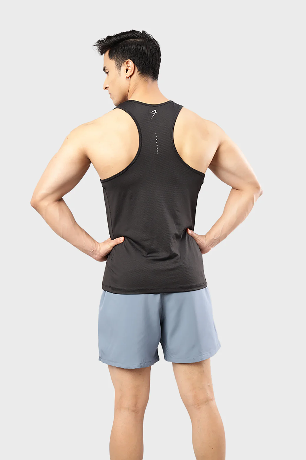Aura Textured Tank Black - Image 6