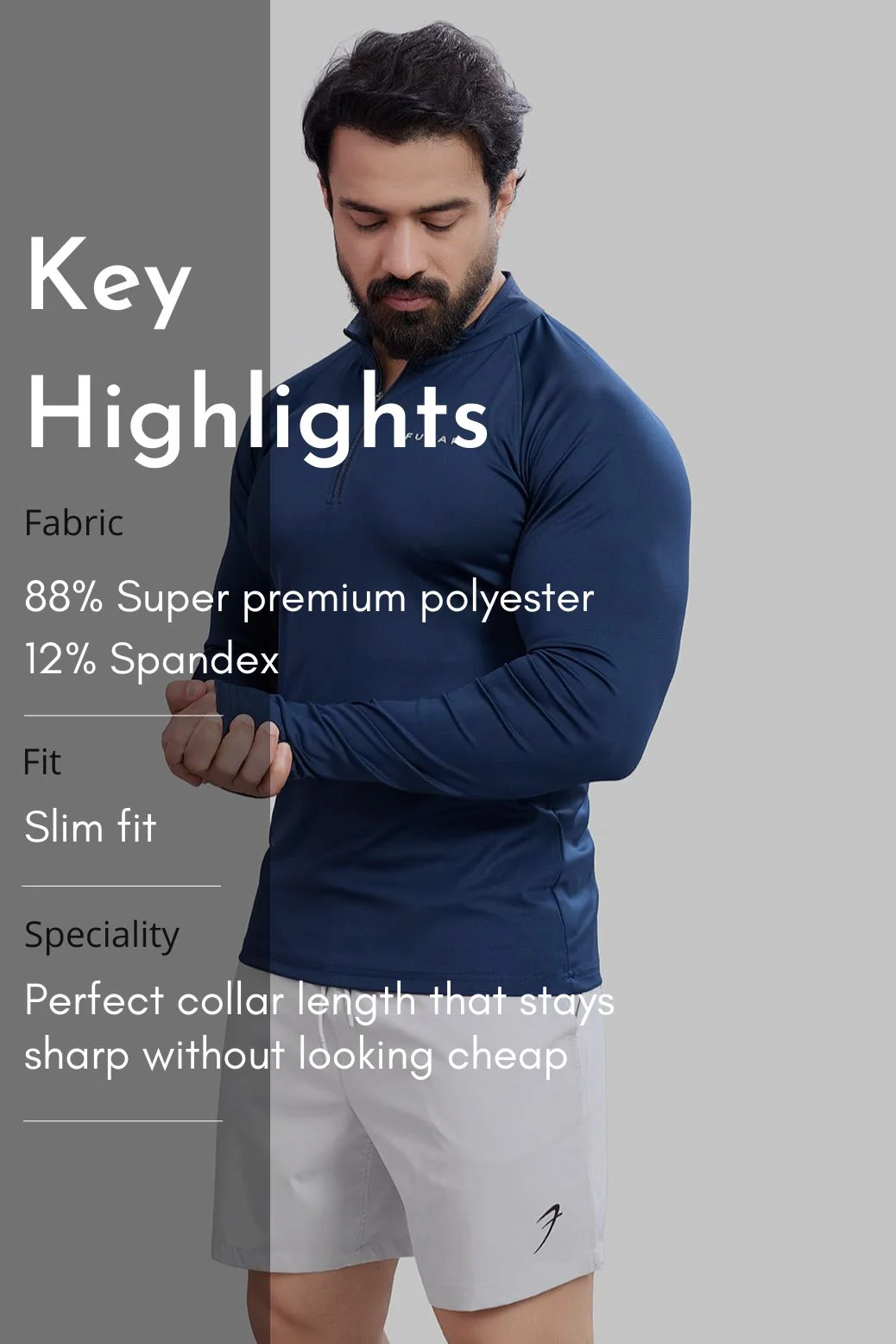 Axis Pullover Navy - Image 7