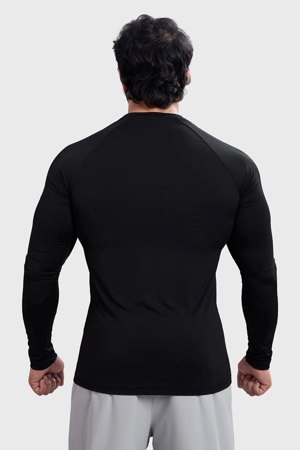 Bare Nylon Fullsleeves T-shirt Black - Image 6