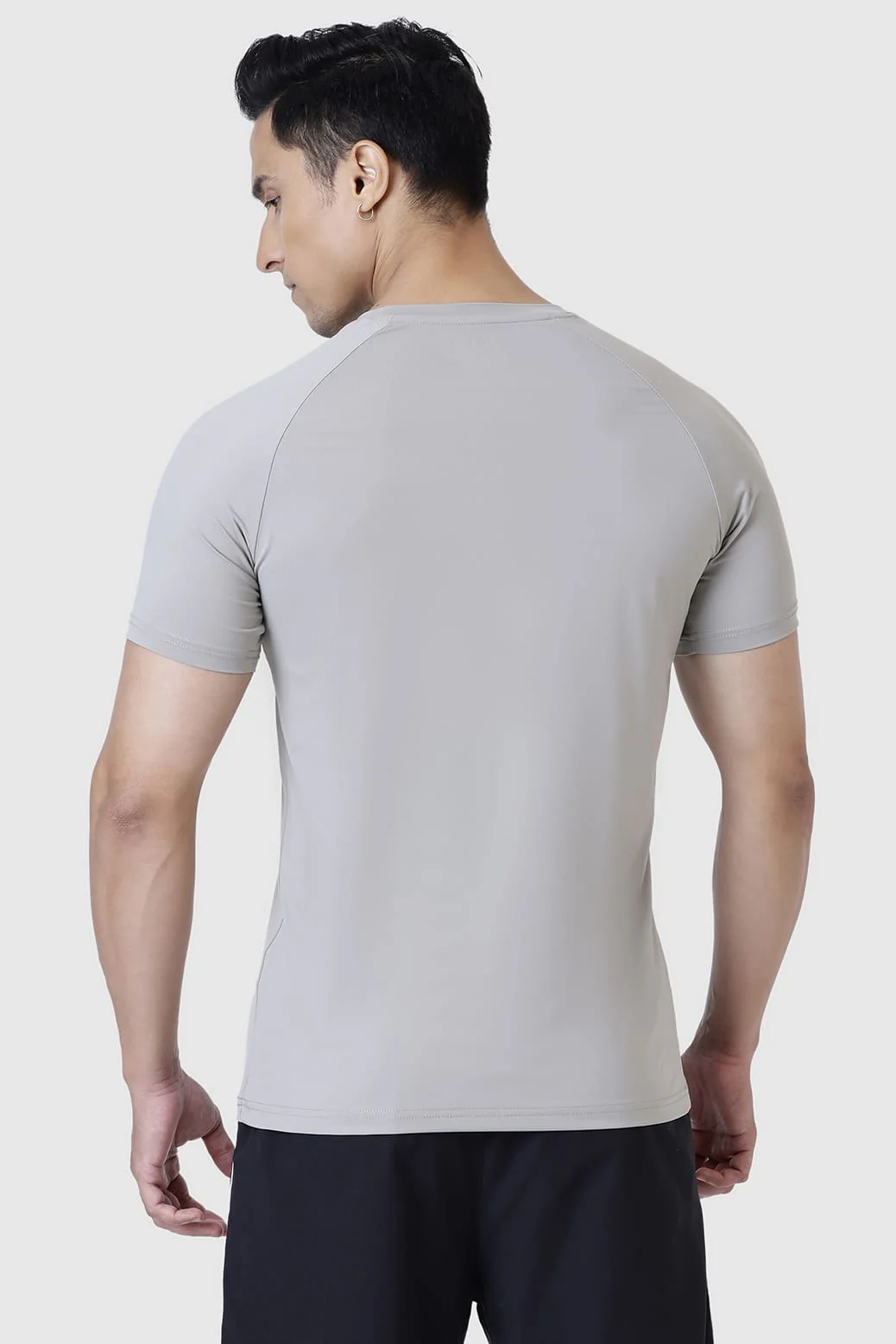 Bare Nylon T-shirt Light Grey - Image 7