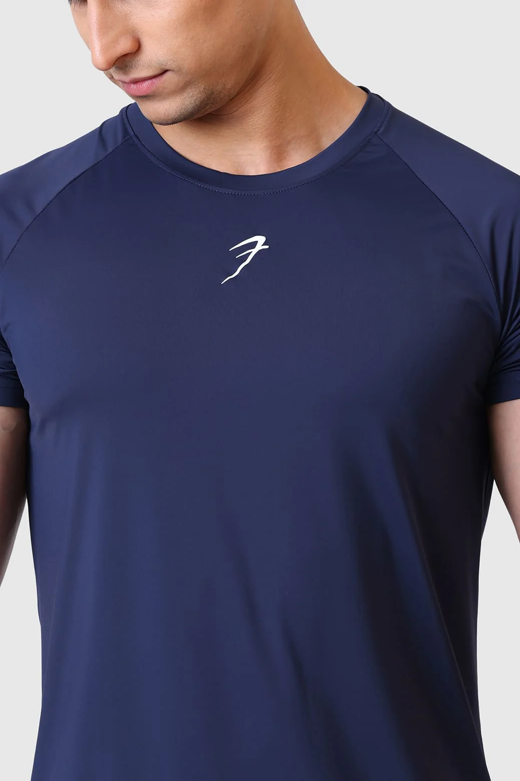 Bare Nylon T-shirt Navy - Image 3