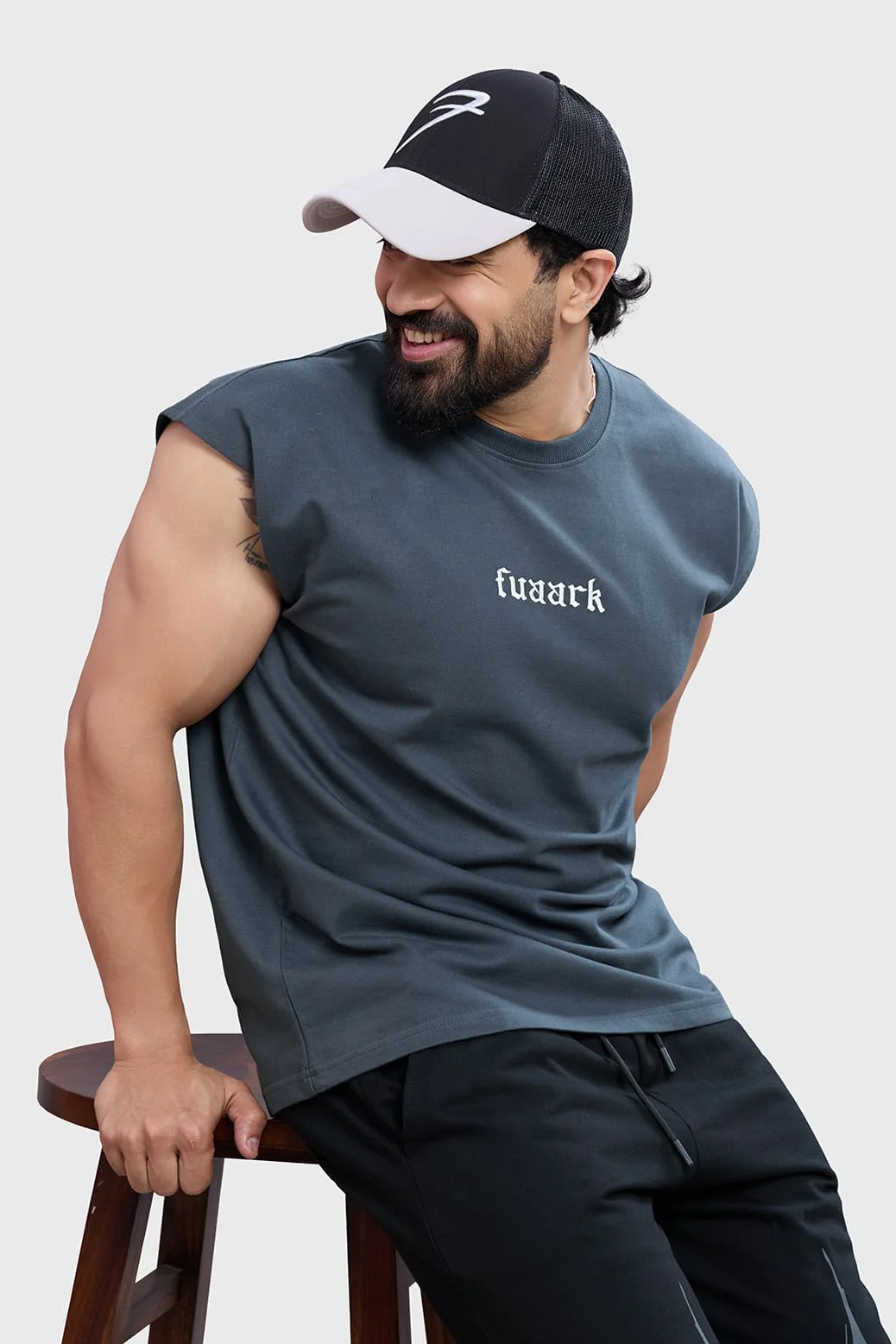 Blackout Capsleeves Tank Dark Grey - Image 2