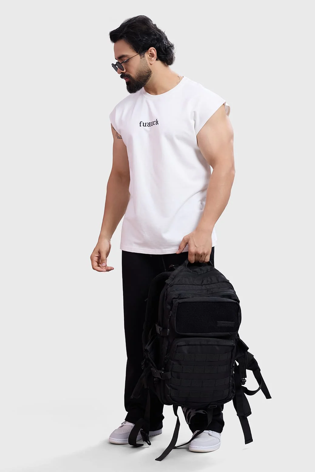 Blackout Capsleeves Tank White - Image 3