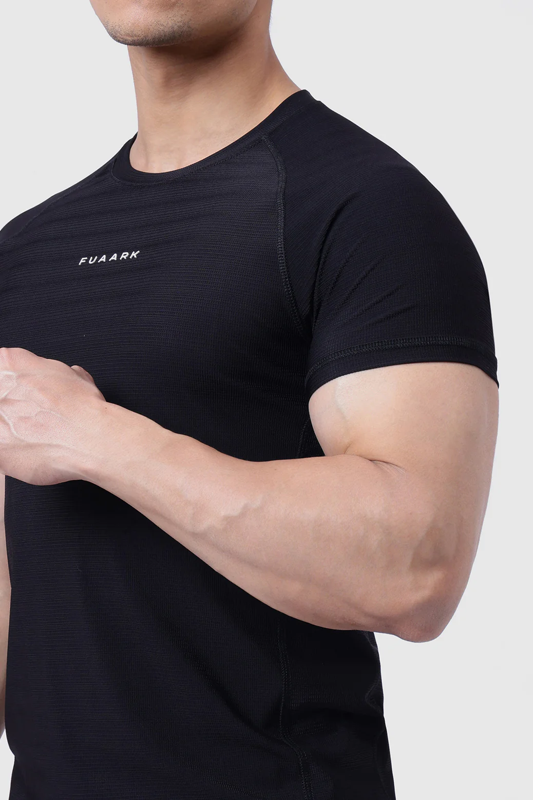 Blaze Nylon T-shirt Black - Image 4