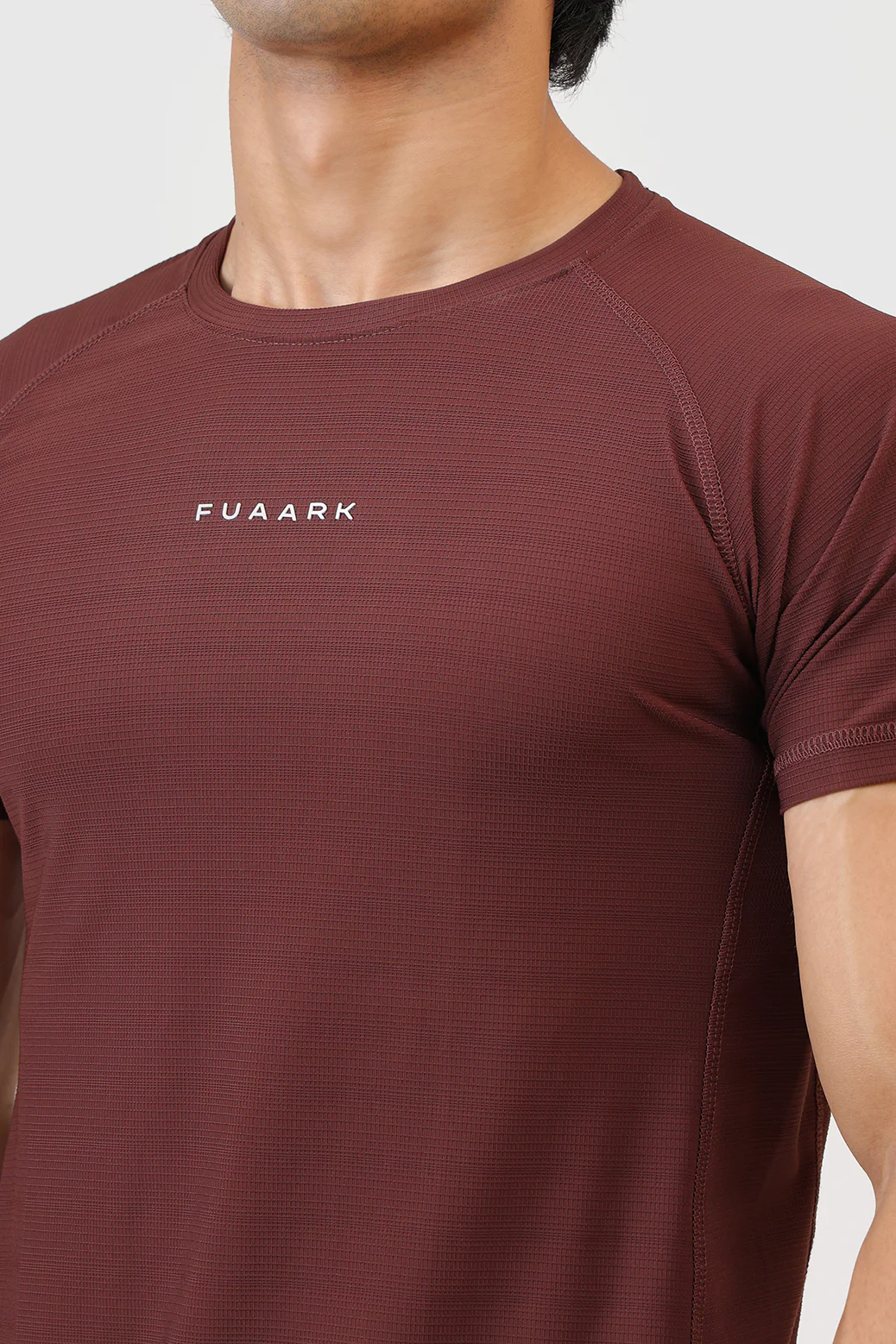 Blaze Nylon T-shirt Brown - Image 4