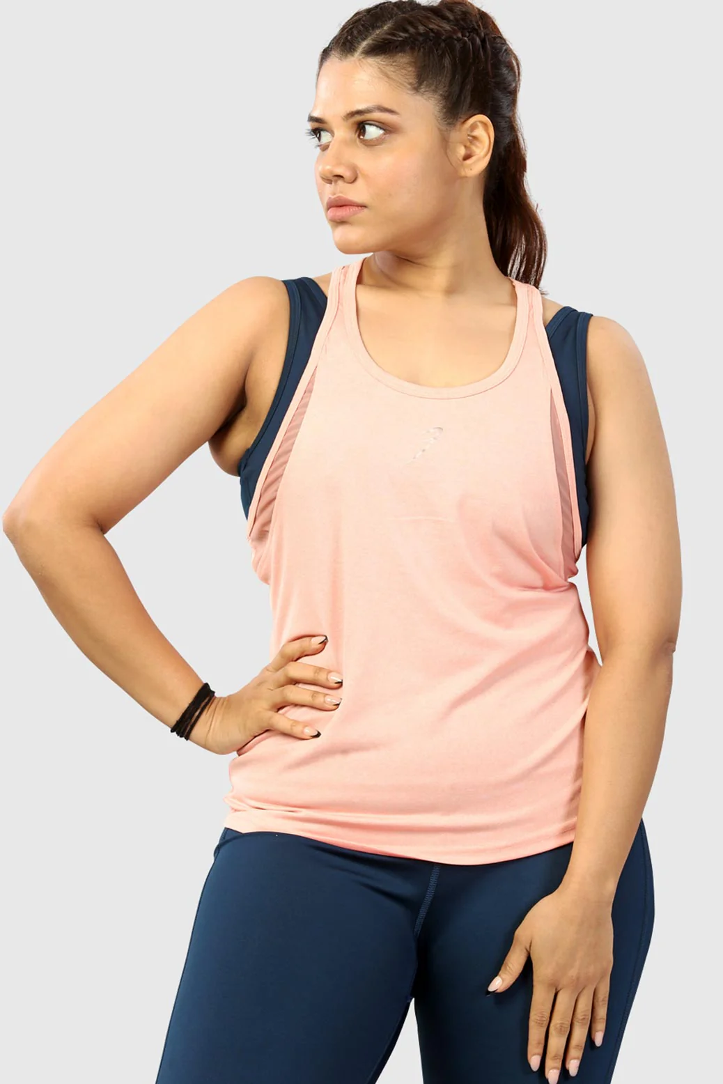 Bold Melange Tank Orange - Image 5