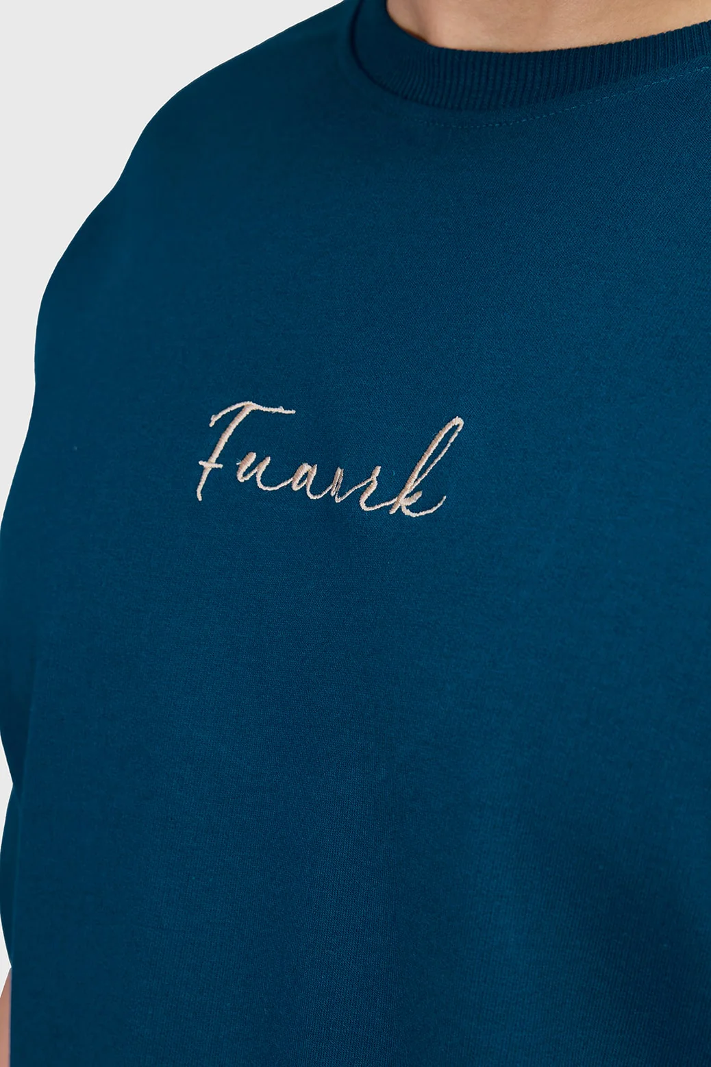 Bold Oversized T-shirt Teal - Image 3