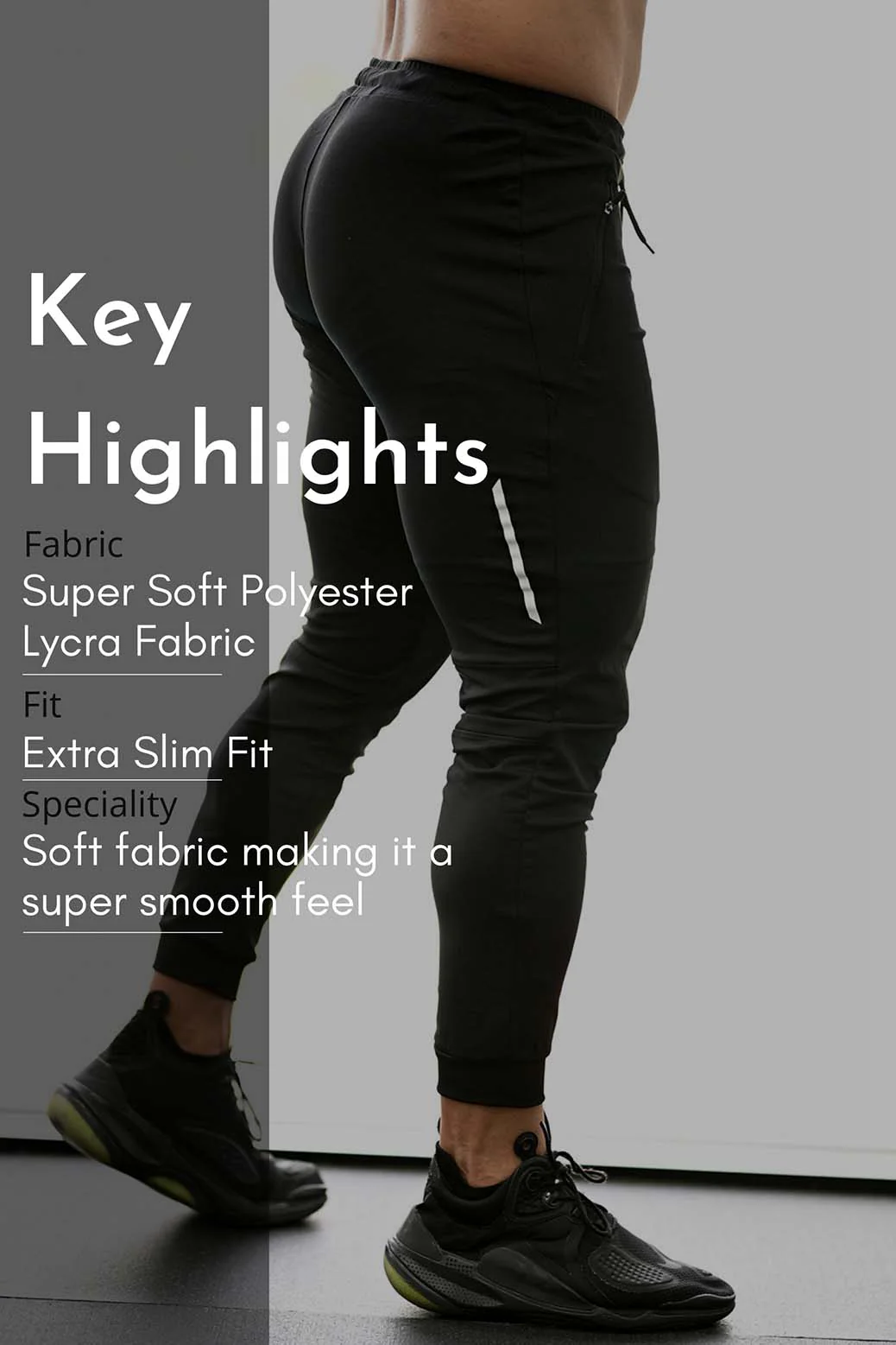 Breathe Joggers Black - Image 6