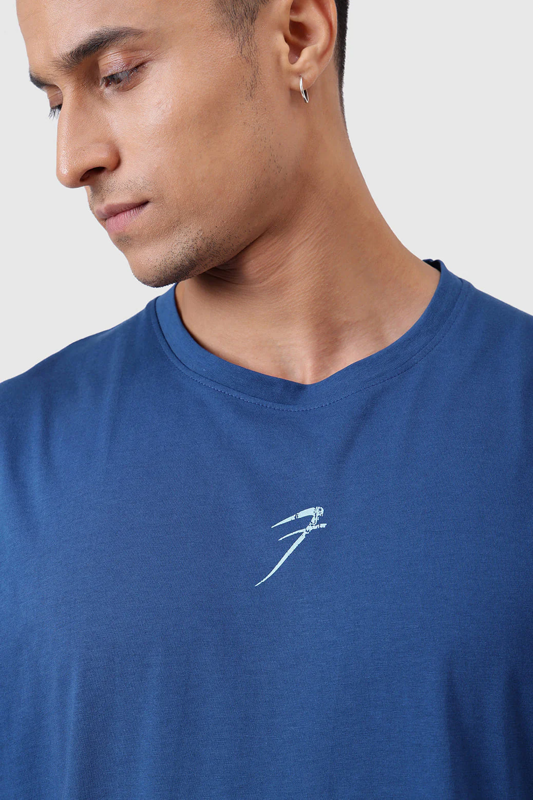 Brisk Capsleeves T-shirt Teal - Image 4