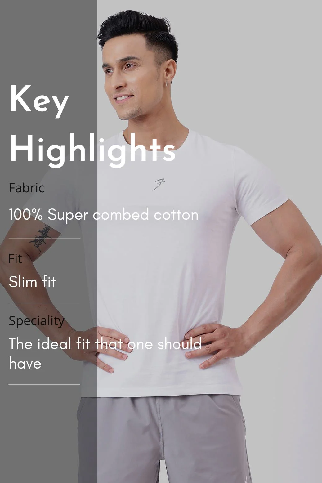 Brisk T-shirt White - Image 6