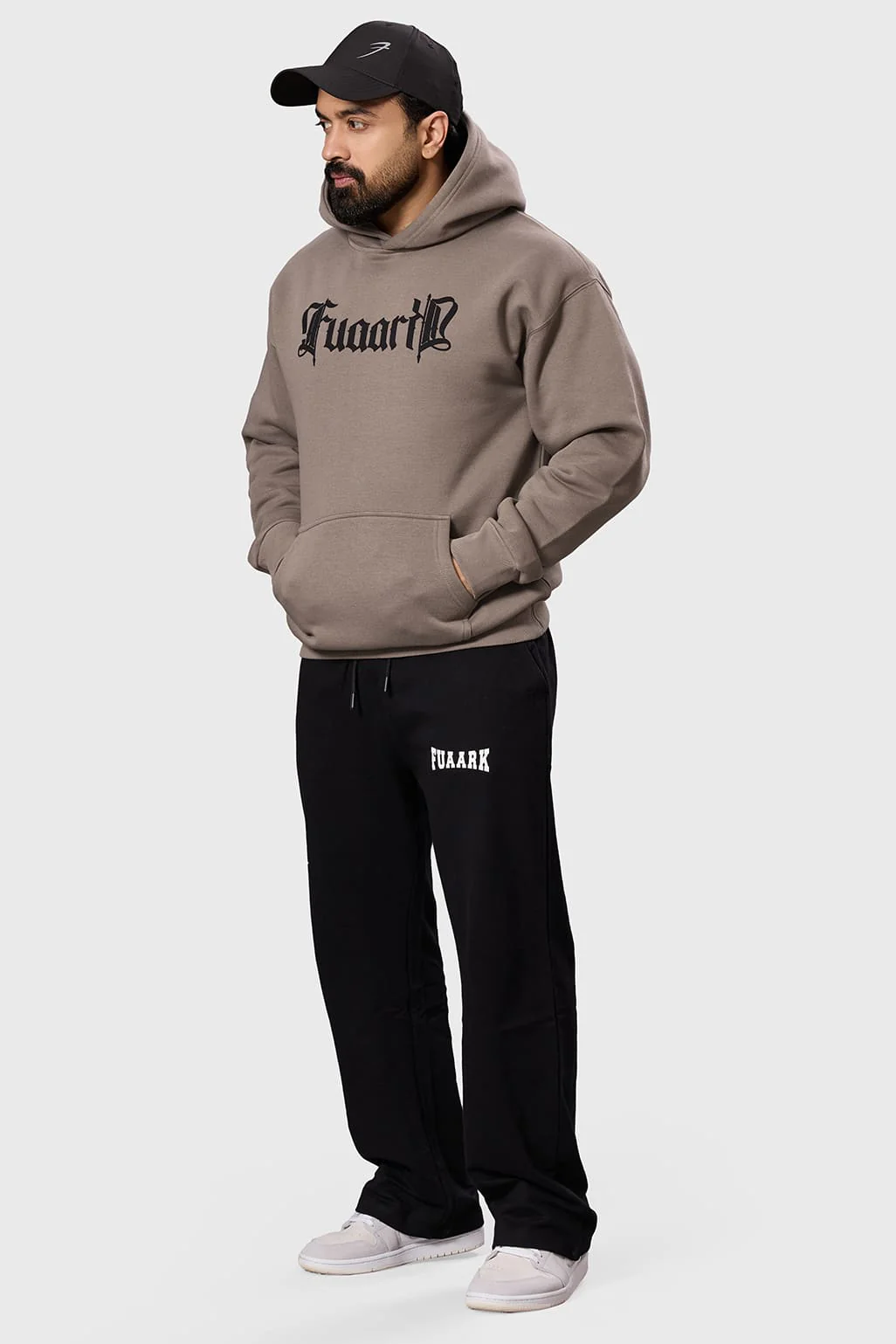 Brookline Oversized Hoodie Brown - Image 2