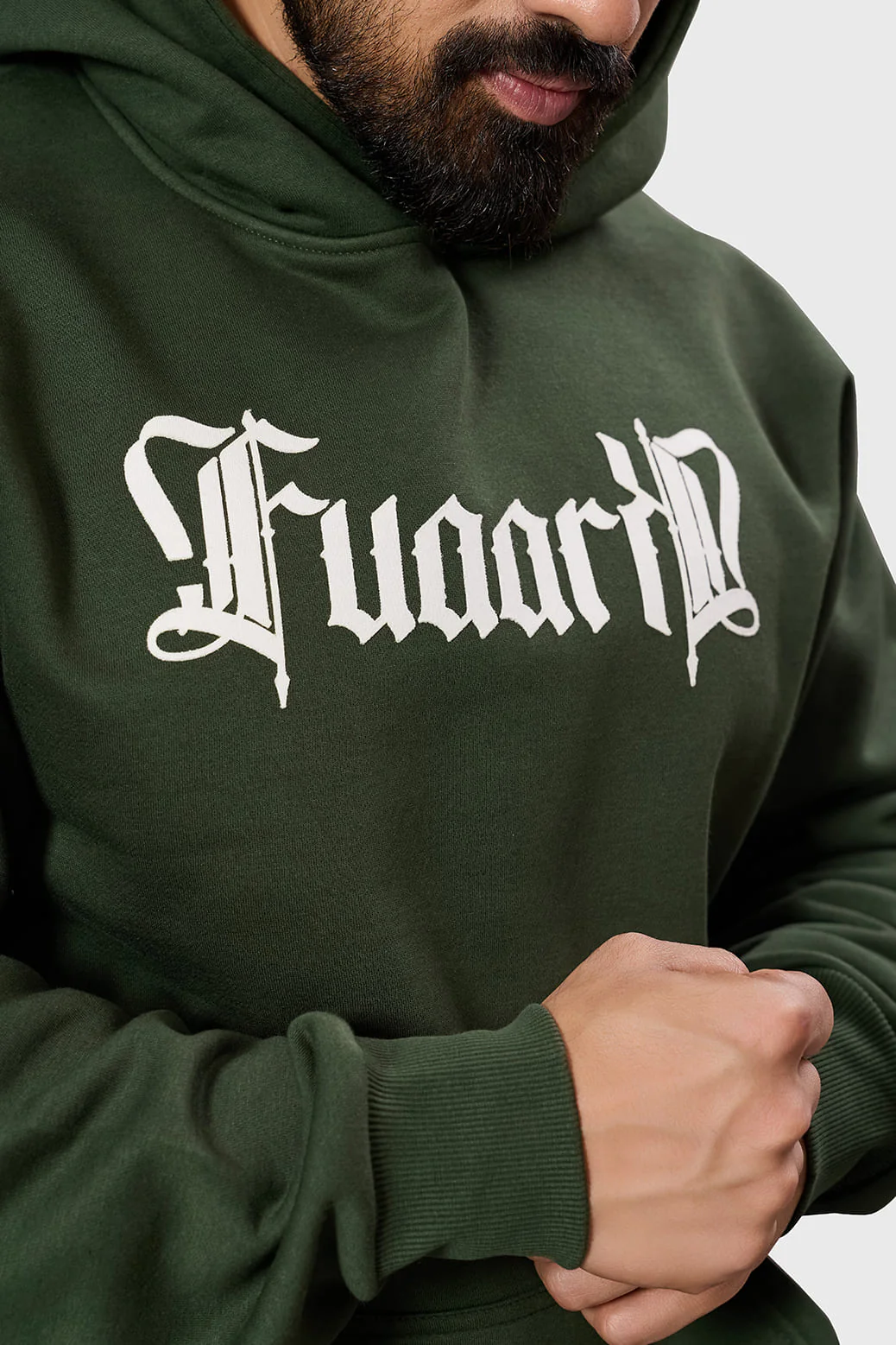 Brookline Oversized Hoodie Olive - Image 4