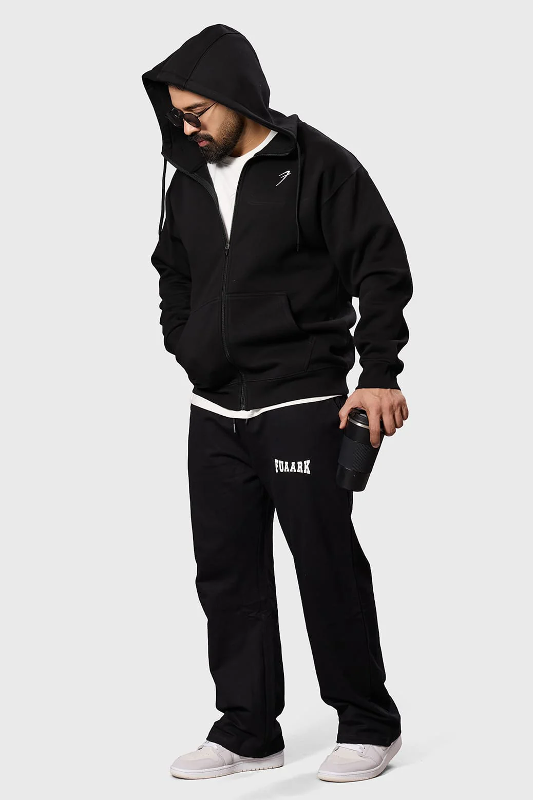 Brookline Oversized Jacket Black - Image 3