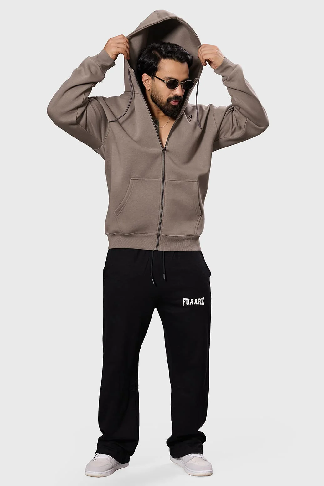 Brookline Oversized Jacket Brown - Image 2