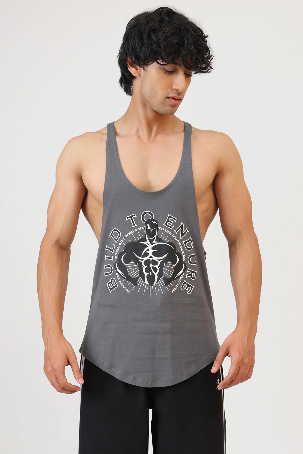 Build to Endure Stringer Grey