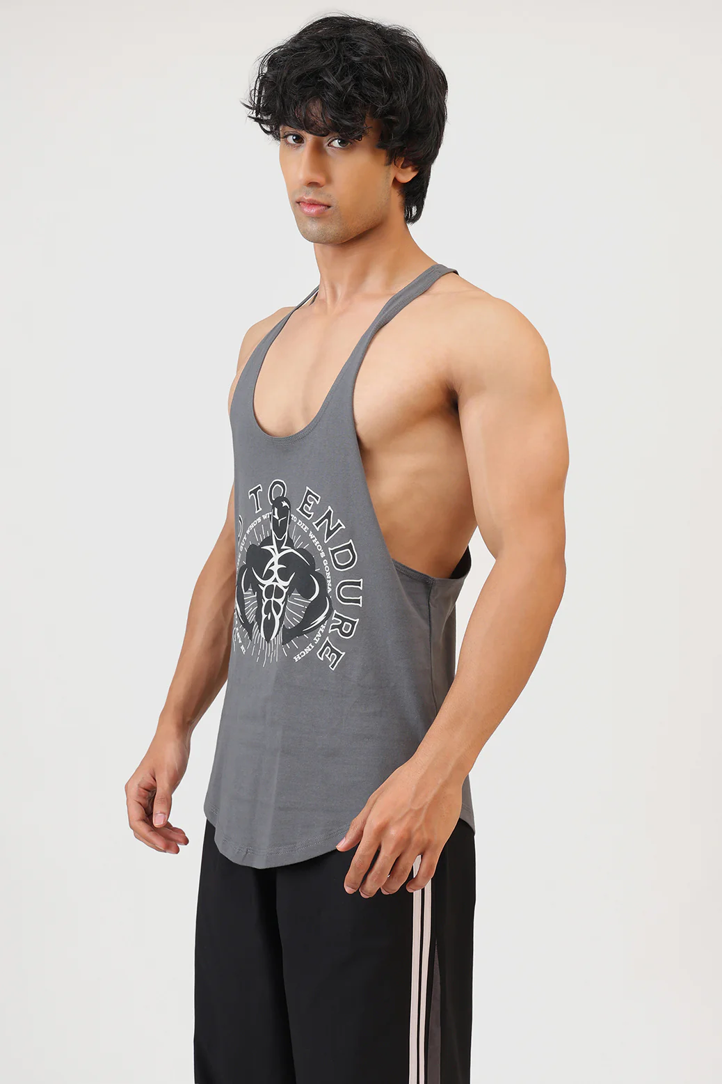 Build to Endure Stringer Grey - Image 4