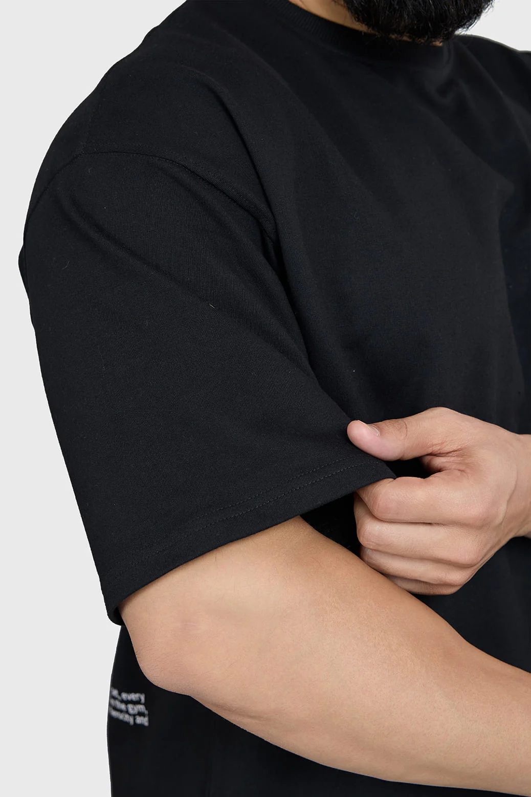 Bull Oversized T-shirt Black - Image 4