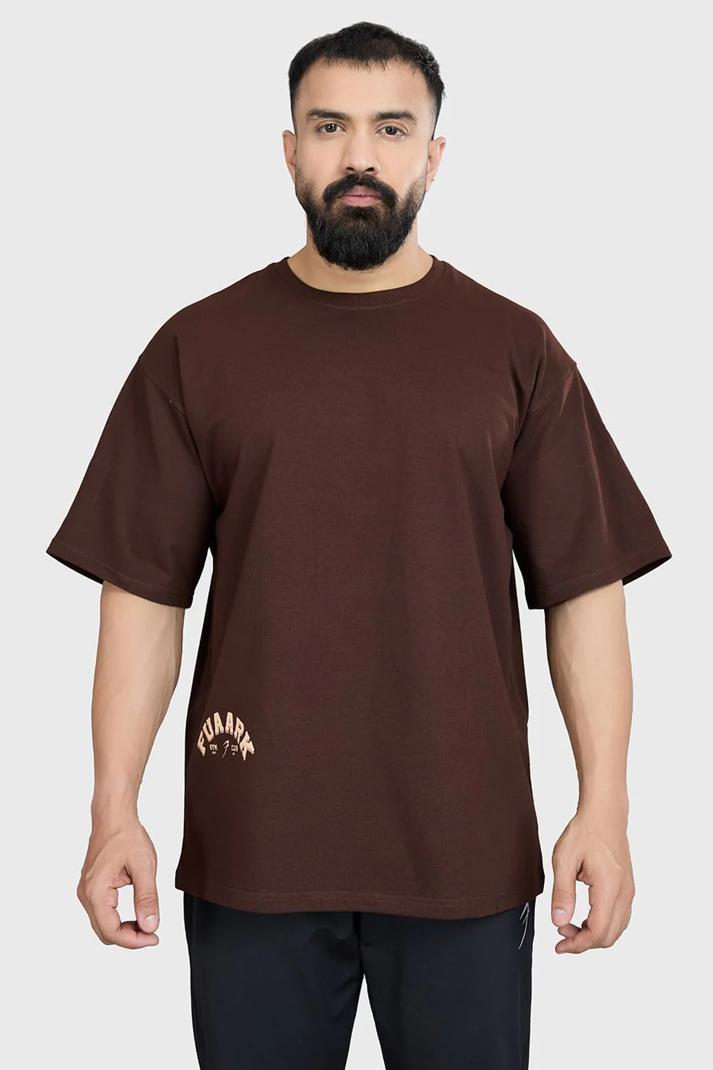 Bull Oversized T-shirt Coffee - Image 5