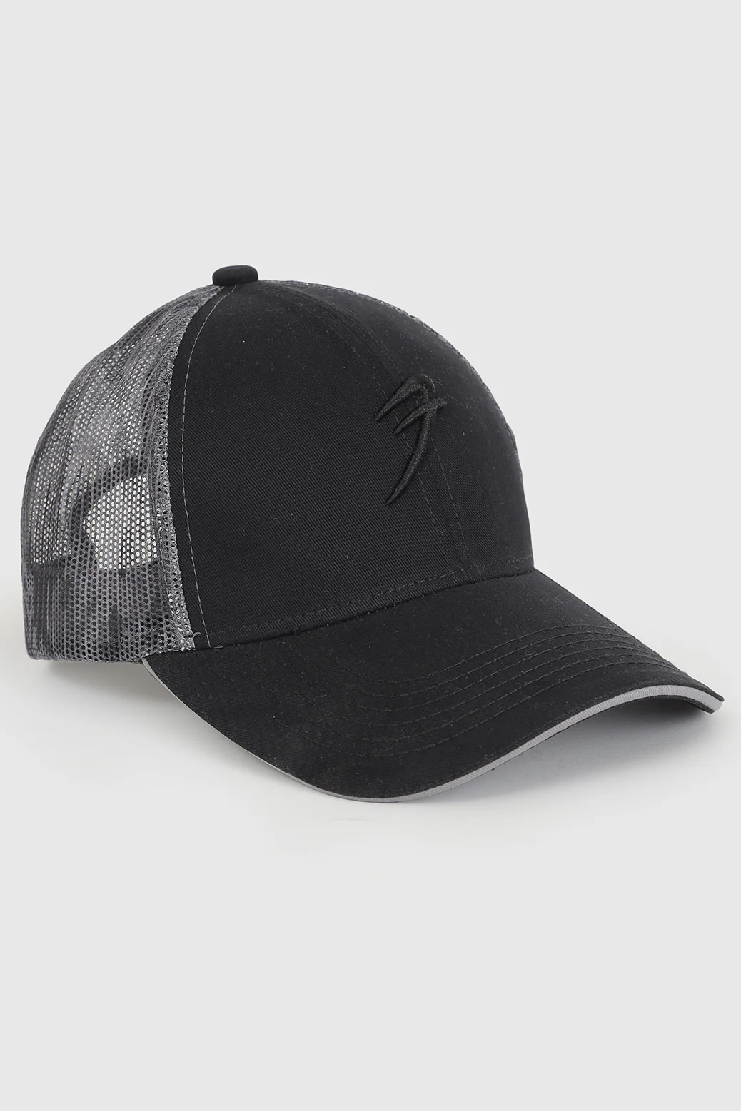 Camo Trucker Caps Black - Image 2