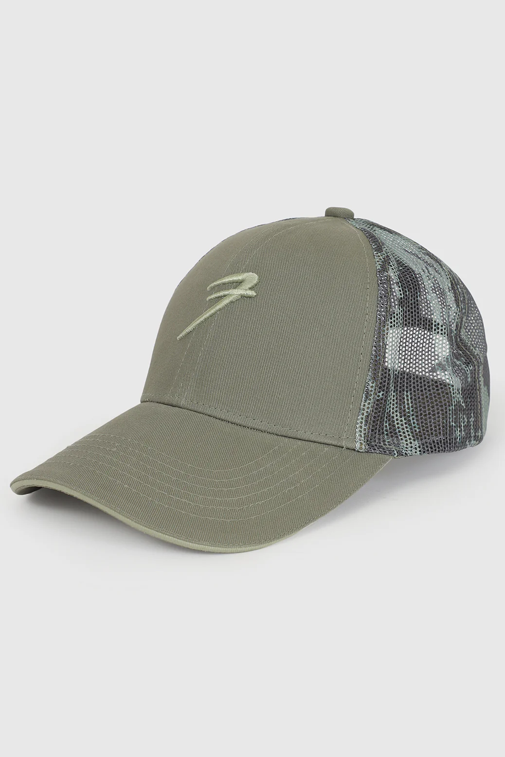 Camo Trucker Caps Olive