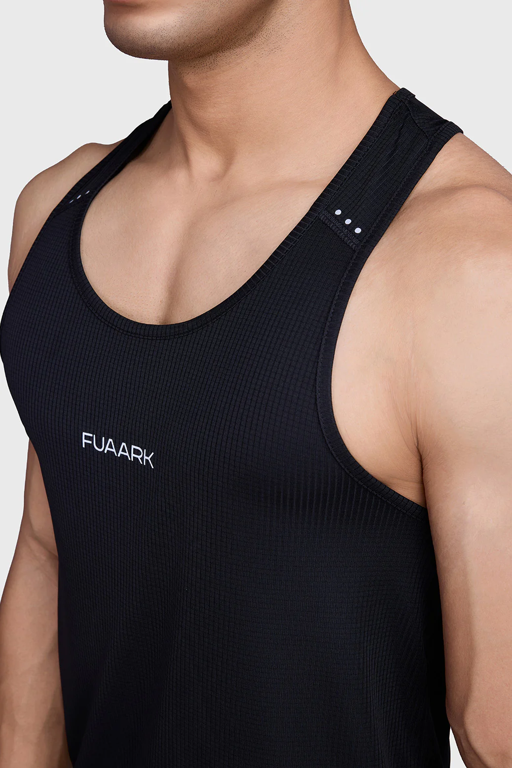 Checks Running Tank Black - Image 3