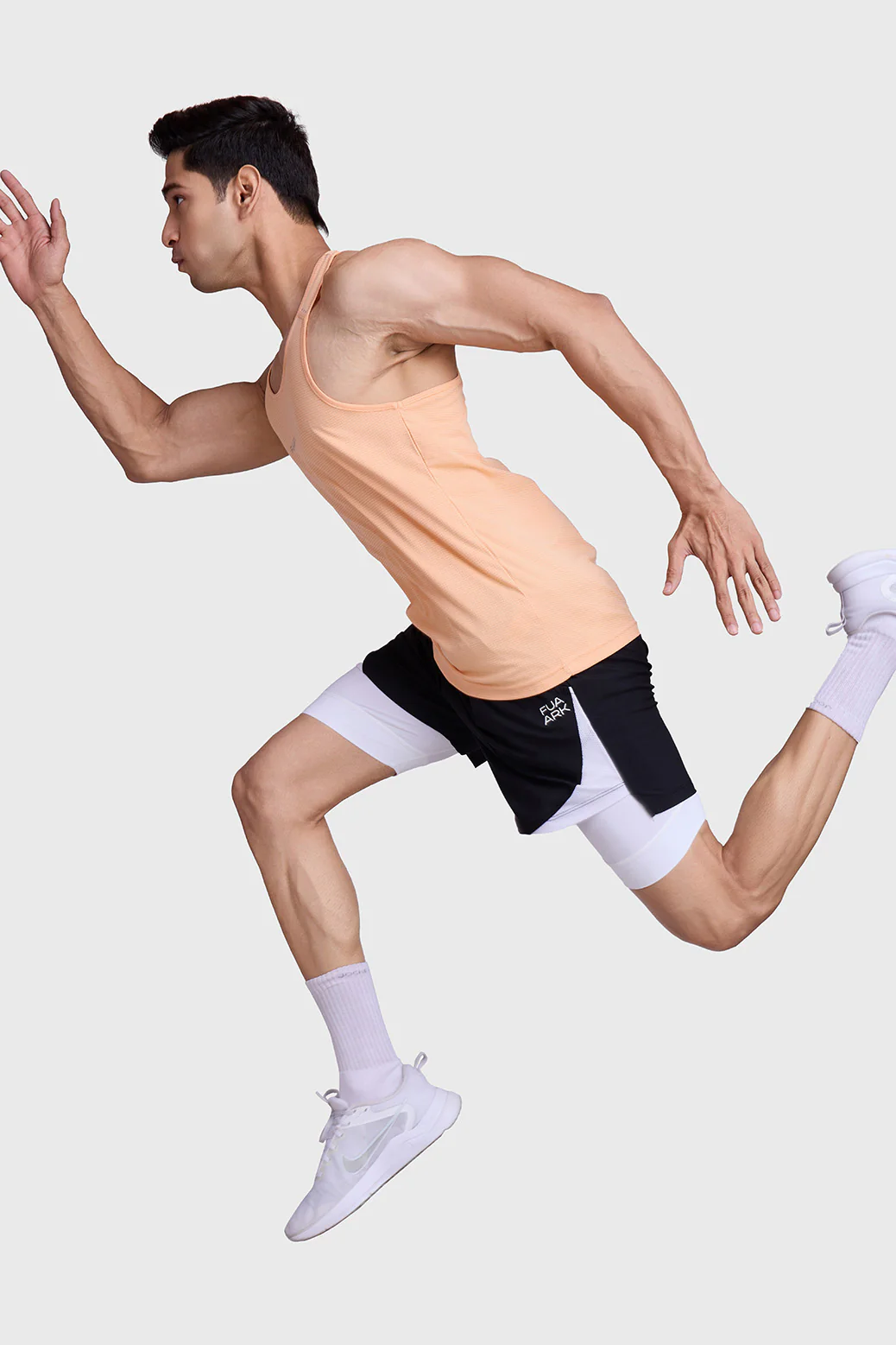 Checks Running Tank Peach - Image 7