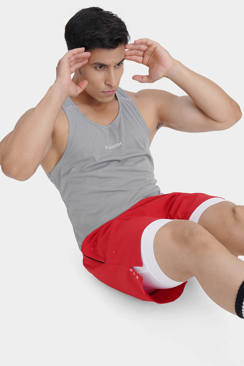 Checks Running Tank Ultimate Grey - Image 5