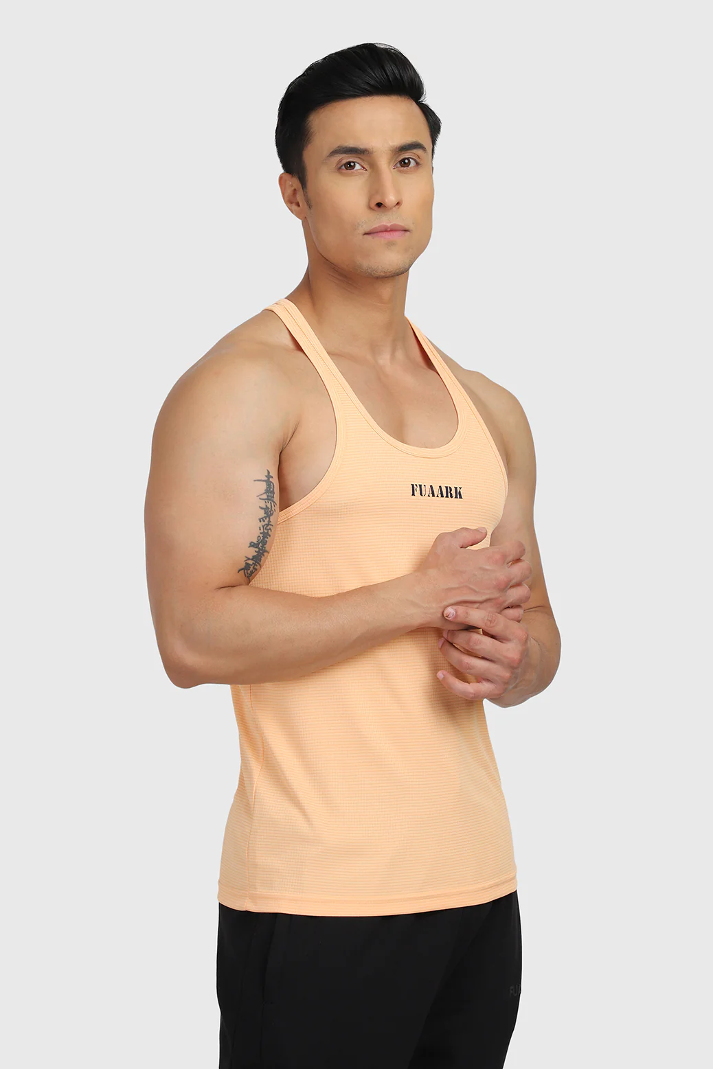 Checks Stringer Peach - Image 5