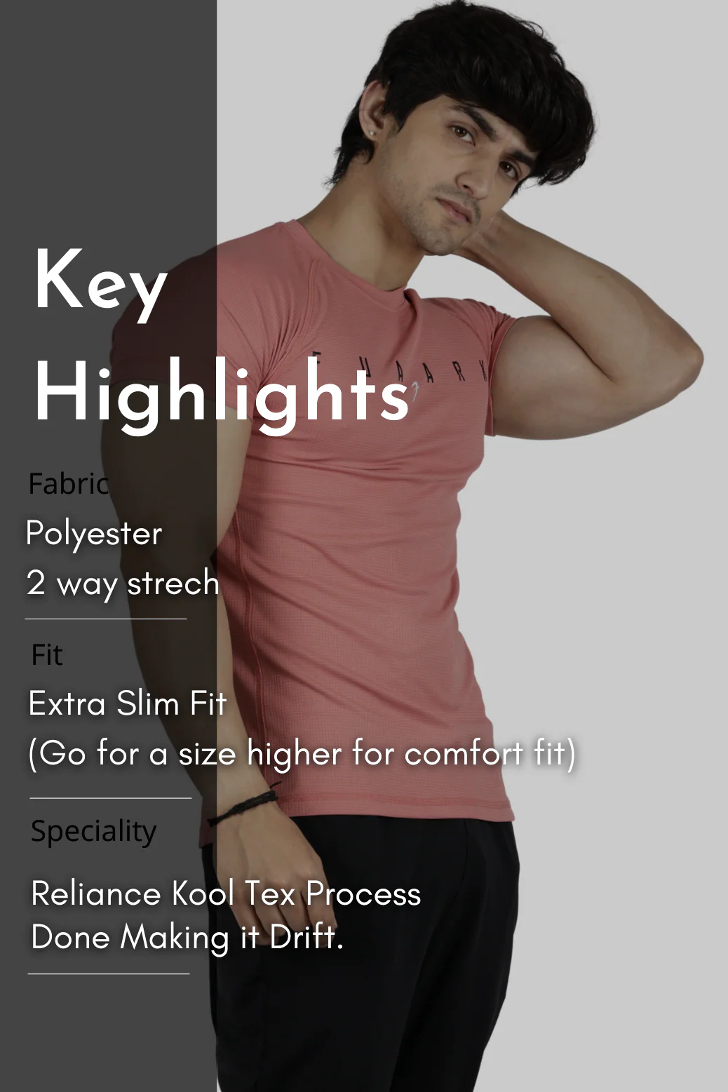 Checks T-shirt Pink - Image 8