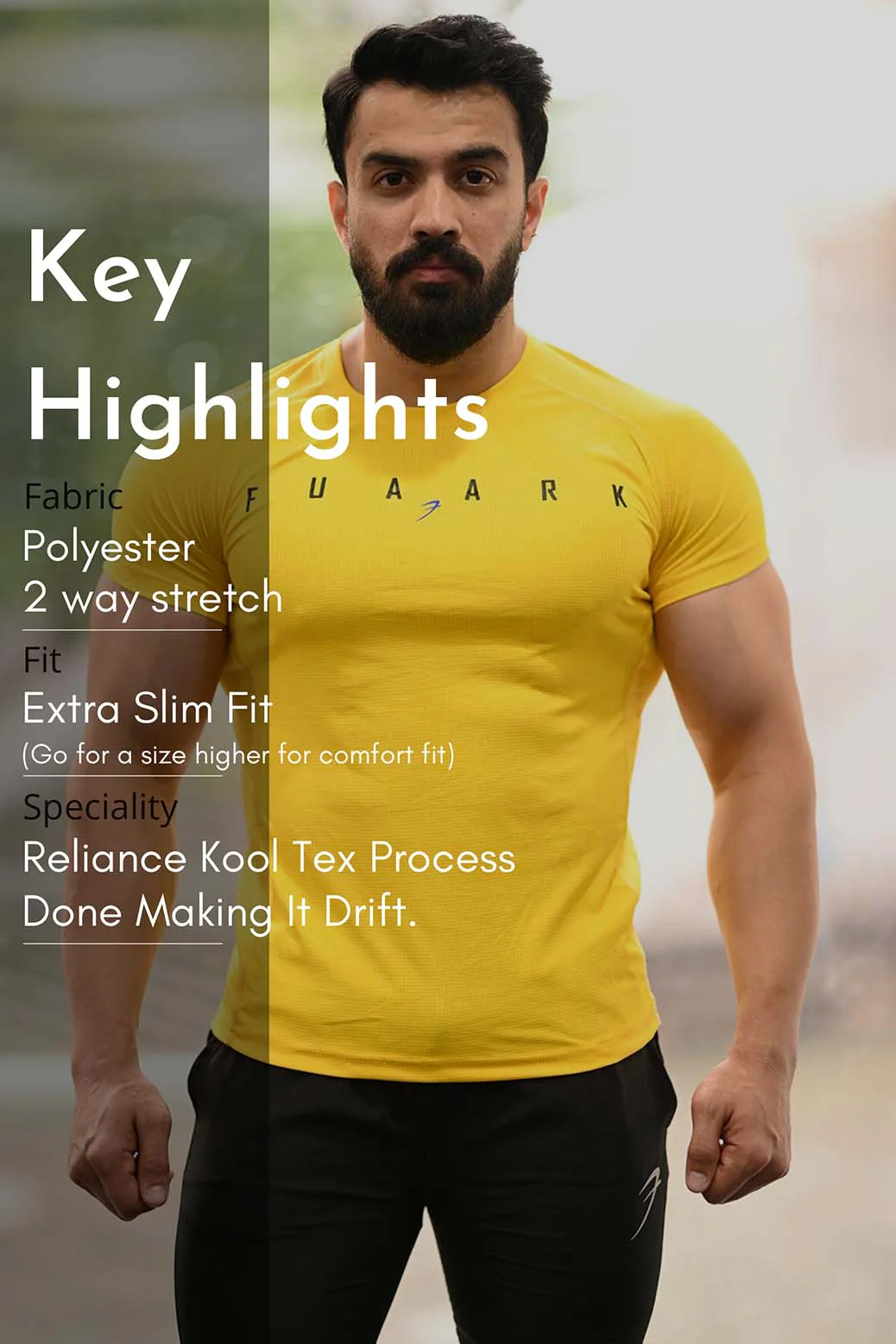Checks T-shirt Yellow - Image 8