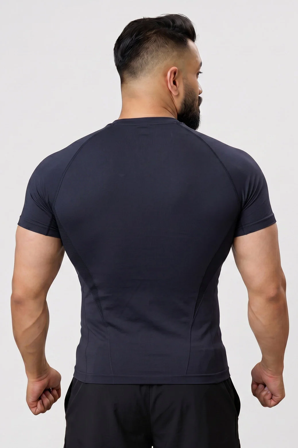 Command Seamless T-shirt Charcoal - Image 6